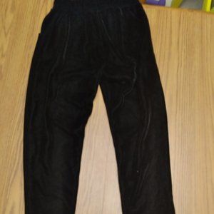 Velvet Cuffed Pants